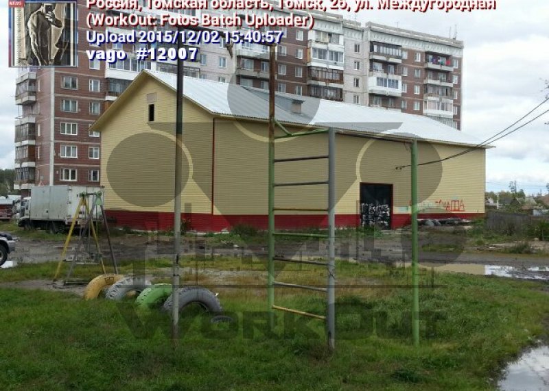 Площадка для воркаута в городе Томск №4616 Маленькая Советская фото